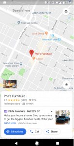 Google Maps lokale Anzeigen