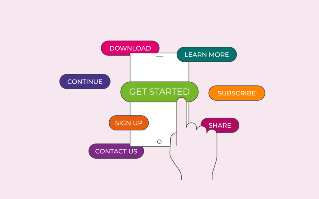 Die Landingpage-SEO kann durch CTA optimiert werden. 